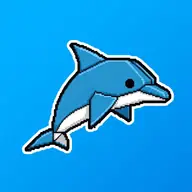 an origami dolphin