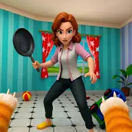 Bad Cat Prankster Moms Return
