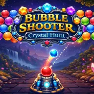 Bubble Shooter Crystal Hunt