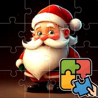 Christmas Puzzle With Santa