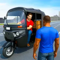 City Tuk Tuk Rickshaw Game